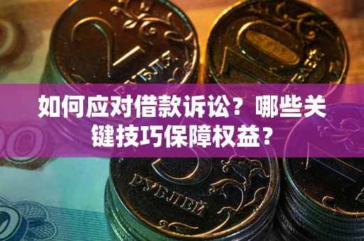 济南如何应对借款诉讼?哪些关键技巧保障权益? 济南如何应对借款诉讼?哪些关键技巧保障权益?